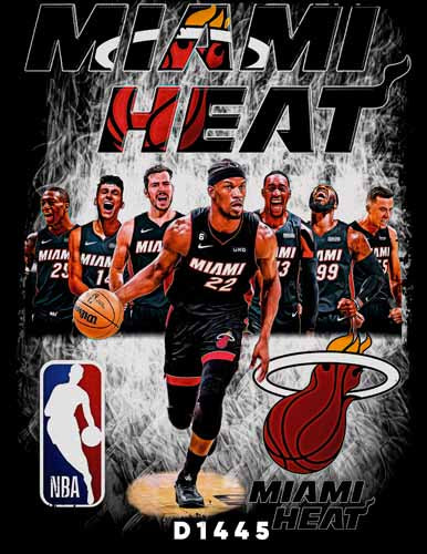 D1445 MIAMI HEAT