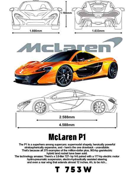 X0753 MCLAREN P1