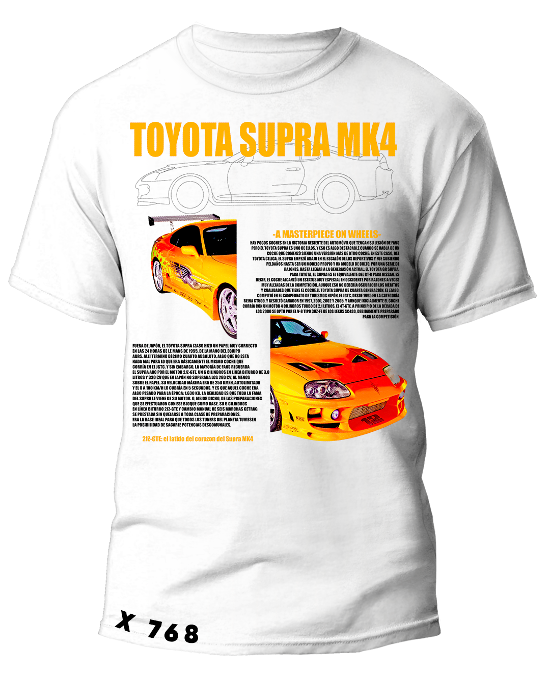 X0768 TOYOTA SUPRA MK4